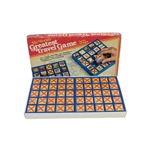 1980 The World's Greatest Travel Game Vintage Road Trip Puzzle Game Complete J&J